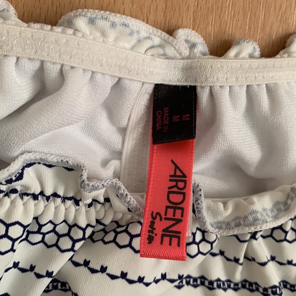 Blue White Mediterranean Inspired Bikini - Picture 3 of 8